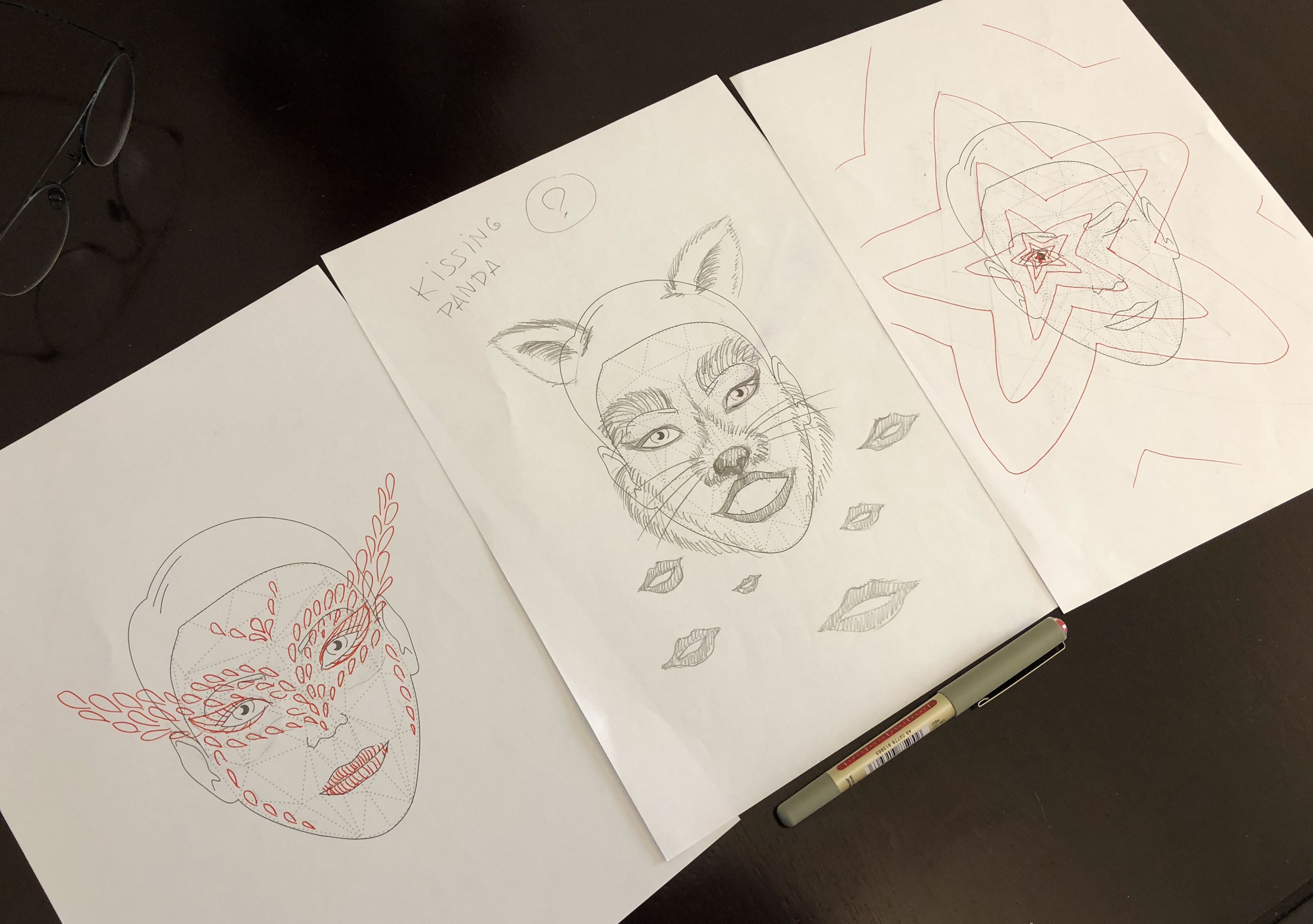 Templates for AR/VR Sketches